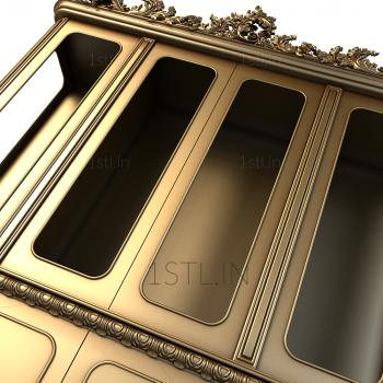 Cupboard (SHK_0074) 3D model for CNC machine